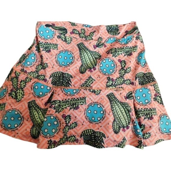 Pickleball Bella Size XL (4) Cactus Print Pickleball Skort - Picture 2 of 2